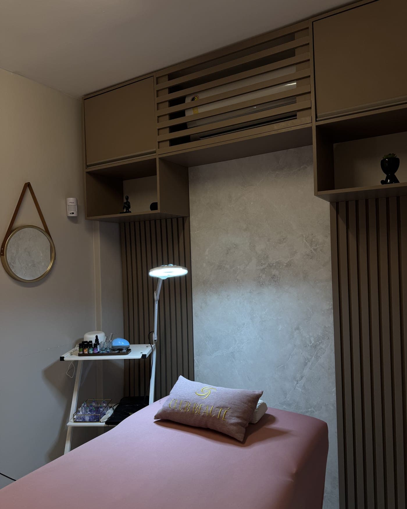 Sala de massagem e drenagem
